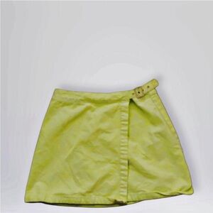 Lime Green Women's Skirt from Brandy Melville